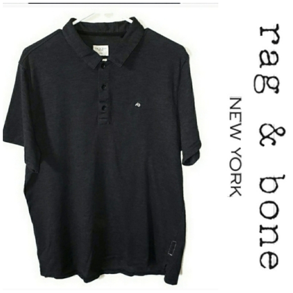 rag & bone Other - Rag and Bone Men's logo polo shirt in size XL.